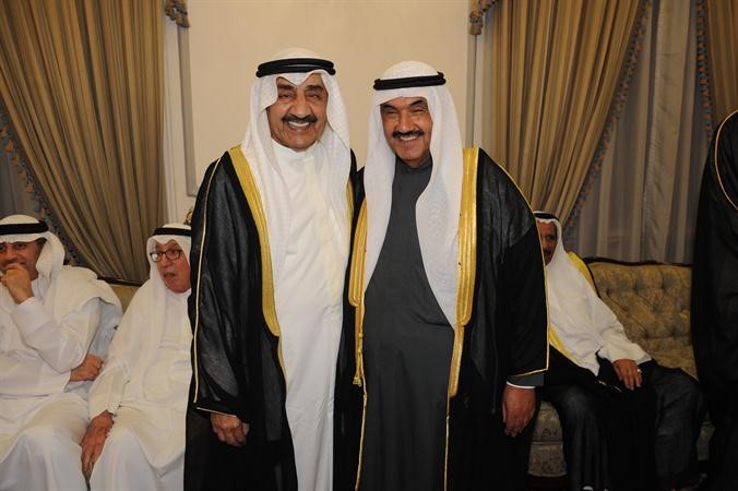 سمو الشيخ ناصر المحمد وجاسم الخرافي﻿