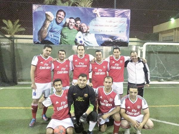 احد الفرق المشاركة في البطولة﻿