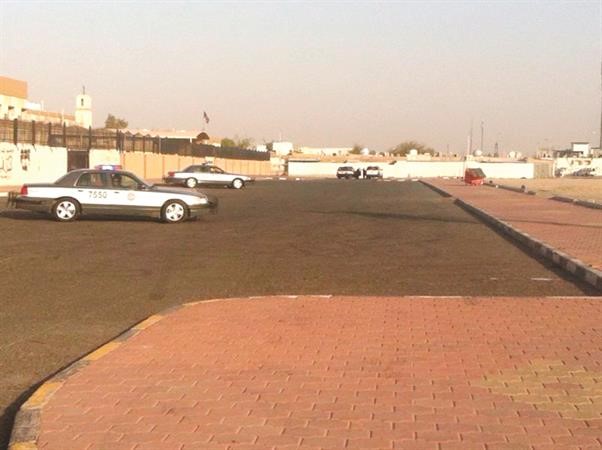 تواجد امني لدوريات امن الجهراء في ساحة الصليبية