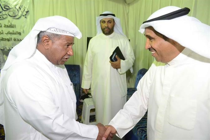 خلف السعد مرحبا باللاعب الدولي السابق سعد الحوطي
