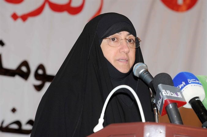 خديجة المحميد في مقر معصومة﻿
