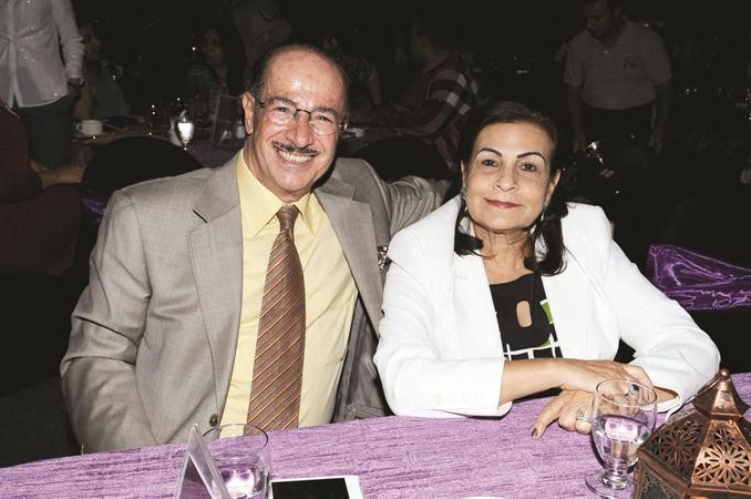 عدنان سعد وحرمه﻿