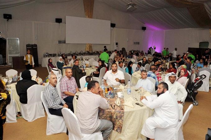  جانب من حضور غبقة الارجان 	متين غوزال﻿