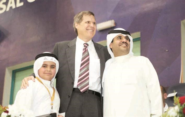 الشيخ دعيج الخليفة مع السفير الاميركي ماثيو تولر﻿
