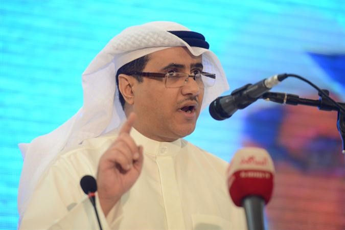 احمد الشنفا متحدثا