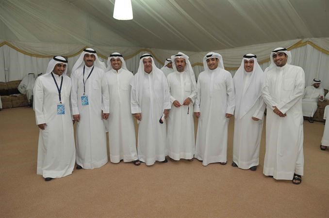 اهالي الدائرة الاولى في المقر الانتخابي للطريجي
