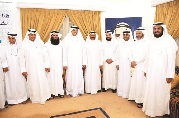 فلاح الصواغ وم محمد العليم ومحمد الدلال ود جمعان الحربش ود ناصر الصانع ومحمد المطير ود حمد المطر﻿