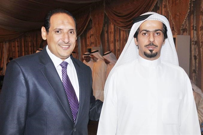 عبد العزيز الشرثان مع الزميل اسامة ابو السعود﻿