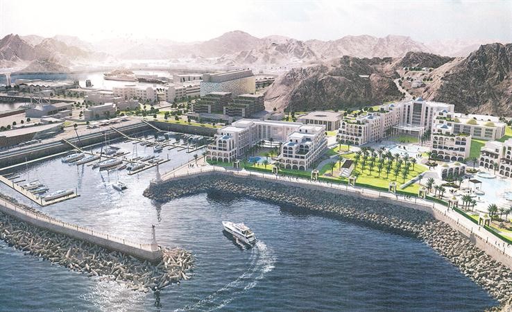 المخطط الرئيسي لتطوير ميناء السلطان قابوس﻿
