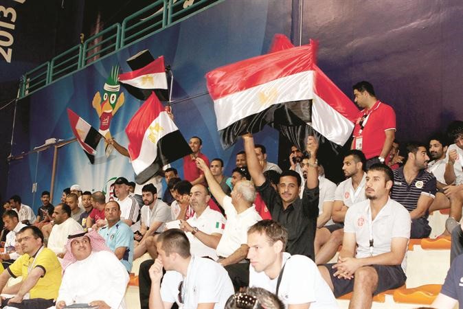 جماهير مصرية لمؤازرة مصر المقاصة 