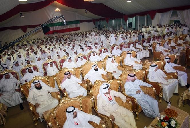 ابناء الدائرة الثانية في المقر الانتخابي للمرشح دعودة الرويعي