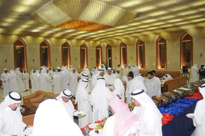 غبقة الاطفاء شارك فيها قيادات الادارة العامة