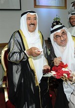 صاحب السمو الامير يفتتح مسرح صباح الاحمد في نادي الصم﻿