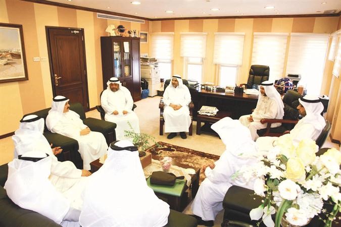 مسؤولو جمعية النجاة في ضيافة وزارة الاعلام