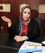 المرشحة دهيا المطيري