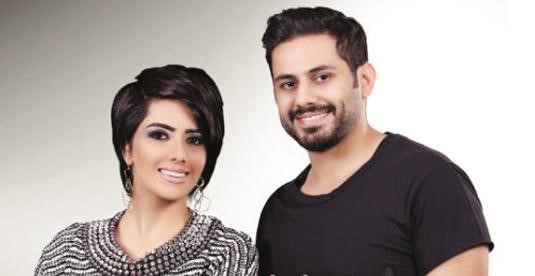  عبدالله بوشهري وهيا عبدالسلام 