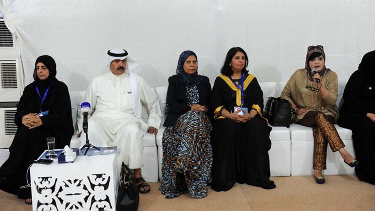 سامي المضف متوسطا ناخبات الدائرة الاولى﻿