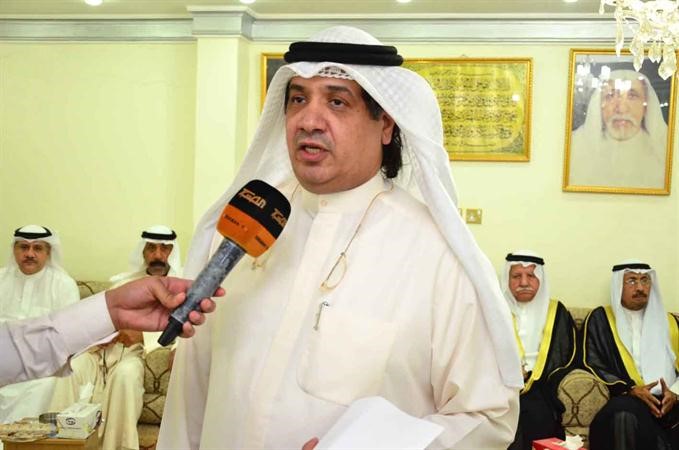 ناصر الشمري متحدثا
