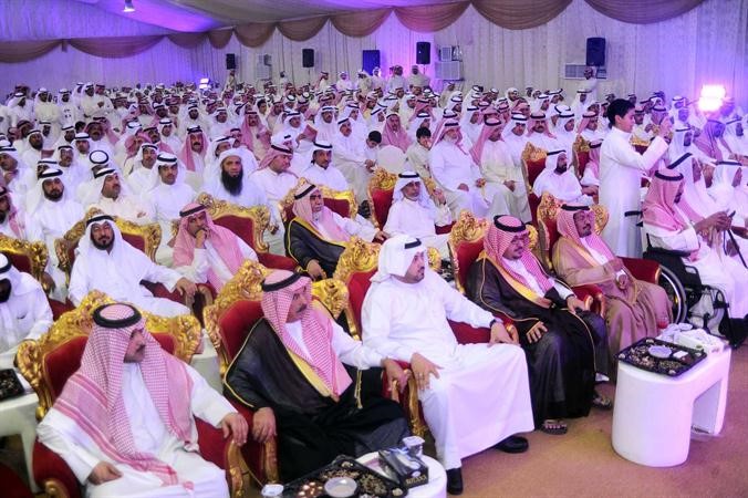 وجهاء الدائرة الرابعة في ندوة سلطان الشمري