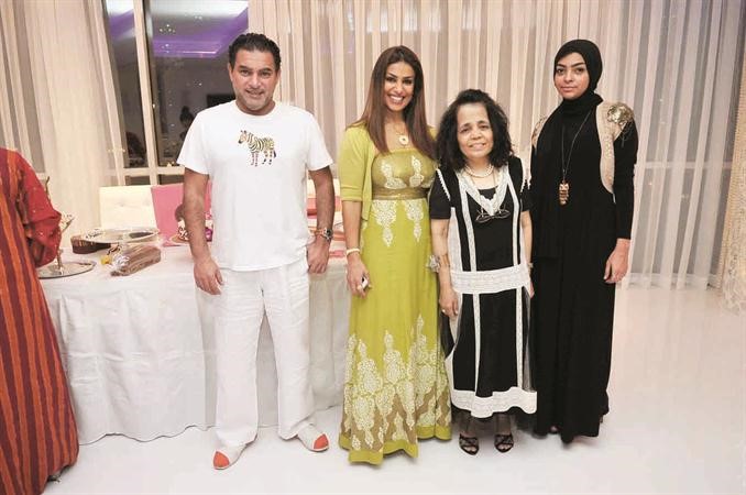 ضياء المساعيد وريهام المساعيد وطاهرة العوضي وجودي حيدر