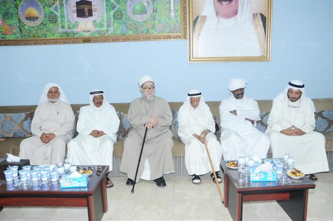 العم يوسف الحجي ودعبدالله المعتوق والسفير السوداني مع بعض الحضور	انور الكندري﻿