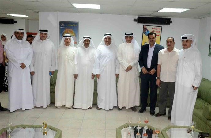د خالد الصالح متوسطا الحضور في الغبقة﻿