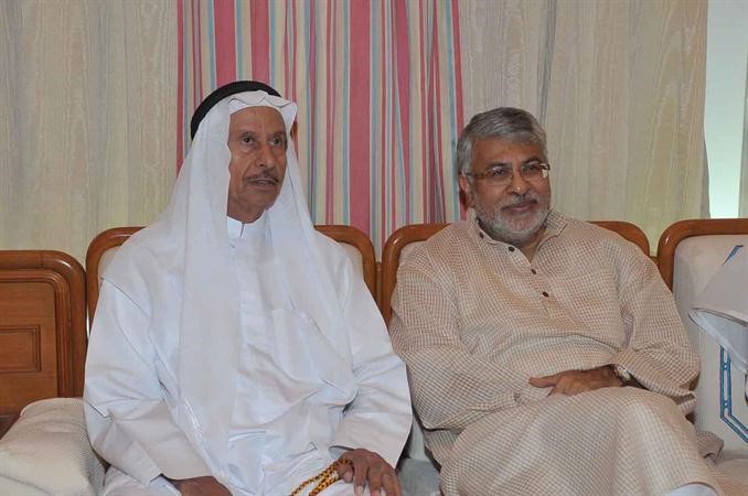 السفير الهندي مهنئا	 اسامة ابوعطية﻿
