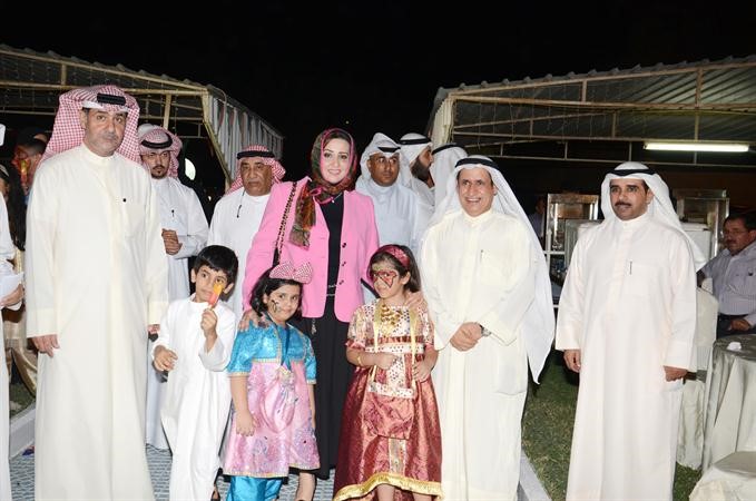 ذكرى الرشيدي مشاركة في قرقيعان الصحافيين﻿