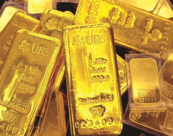 انتعاش الاقتصاد العالمي يقابله نزول اسعار الذهب ﻿