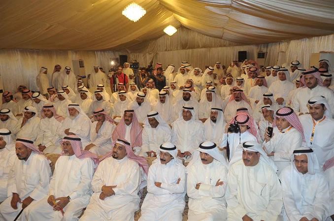 ابناء وناخبو الدائرة الرابعة في مقر المشعان