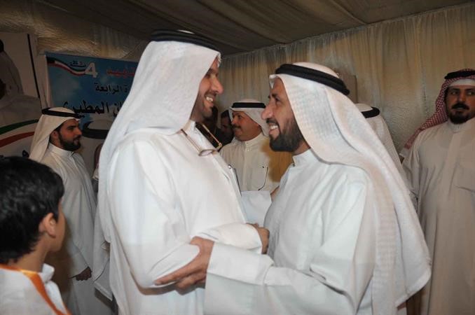 محمد المشعان واحد ابناء الرابعة