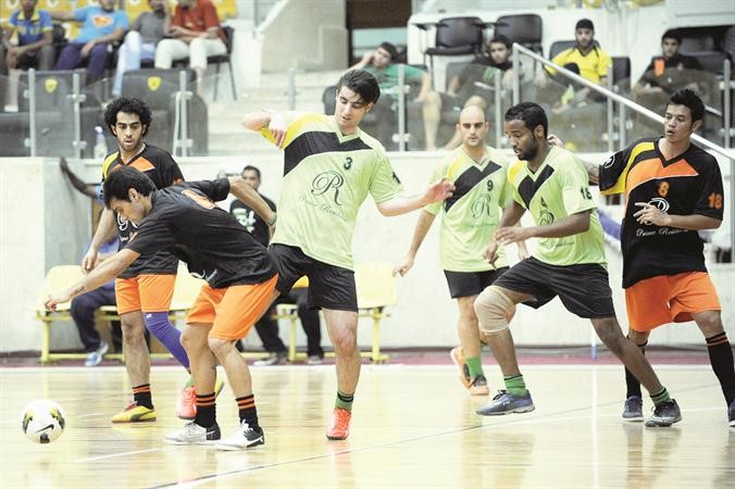 جانب من مباريات دورة الحساوي