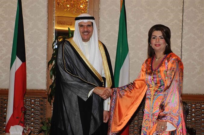 الزميلة ورود حيات تبارك للشيخ سلمان الحمود