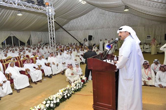 سعد الخنفور متحدثا في الندوة
﻿