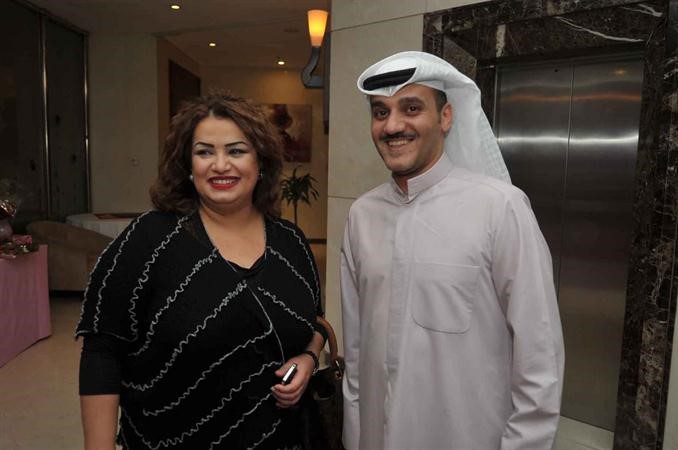 خالد البريكي ومنى شداد﻿