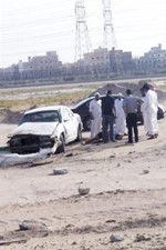 حادث التصادم على الرابع