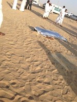 جثة صاحب المركبة 