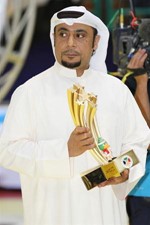 خالد الحبيب احد اعمدة نجاح البطولة
