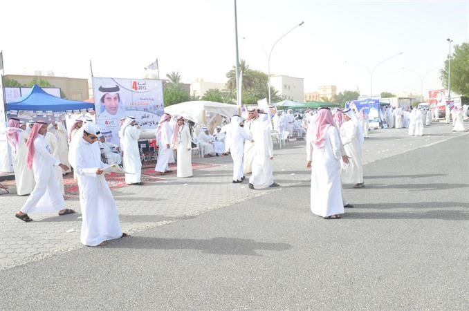عرس ديموقراطي في شوارع الدائرة الرابعة رغم حرارة الجو
