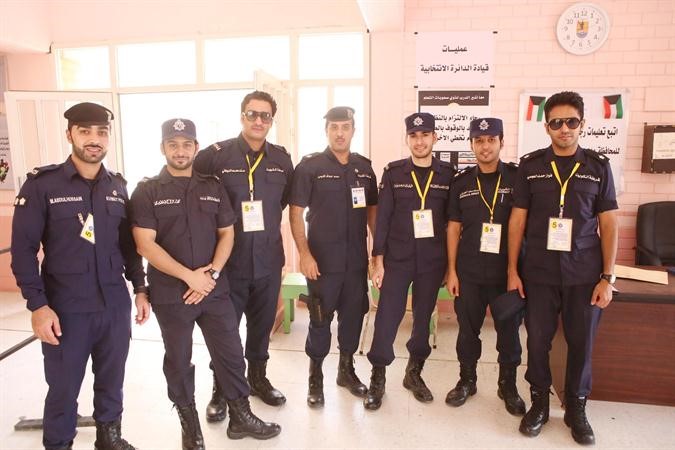 جهود رجال الامن
