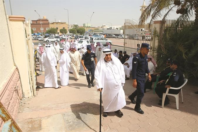 الناخبون حرصوا على المشاركة
