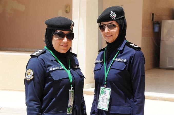 الشرطة النسائية نشاط وحيوية
