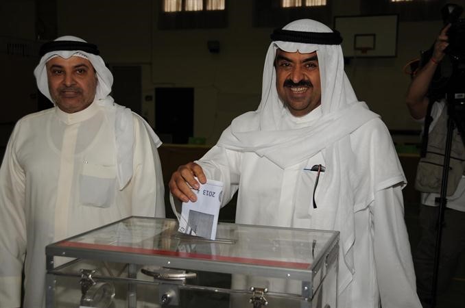 الشيخ خالد البدر يدلي بصوته