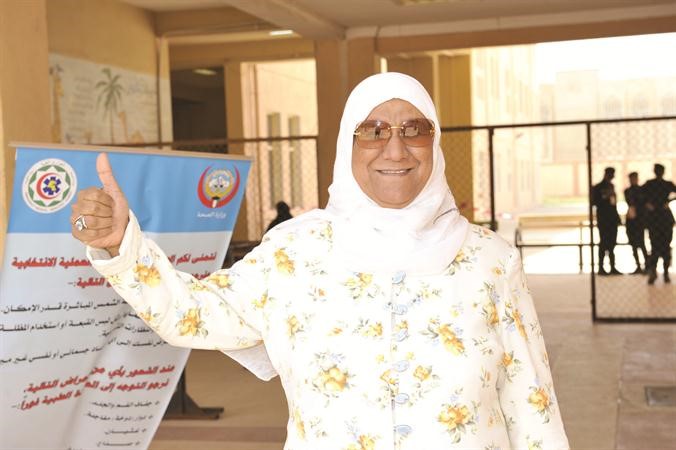 دمعصومة المبارك ونظرة تفاؤل