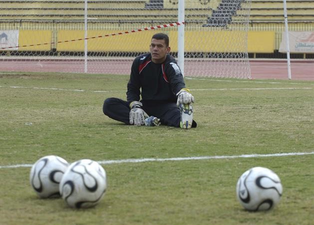 حارس الزمالك عبدالواحد السيد ﻿