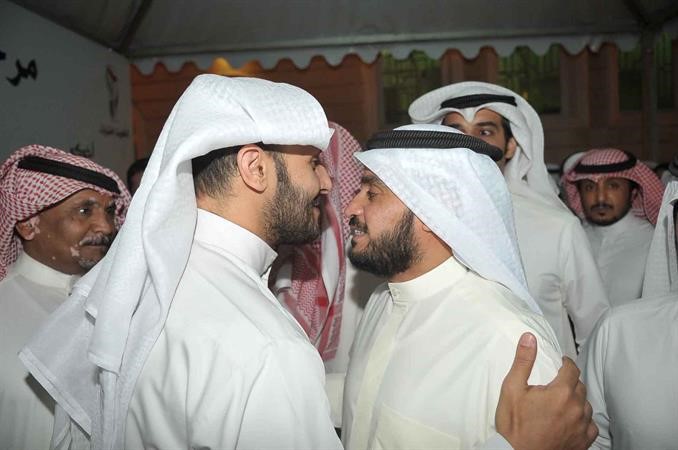 الحويلة يتلقى التهاني﻿