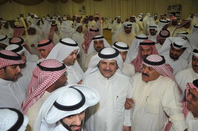  ابناء الدائرة الرابعة يلتفون حول سلطان الشمري
