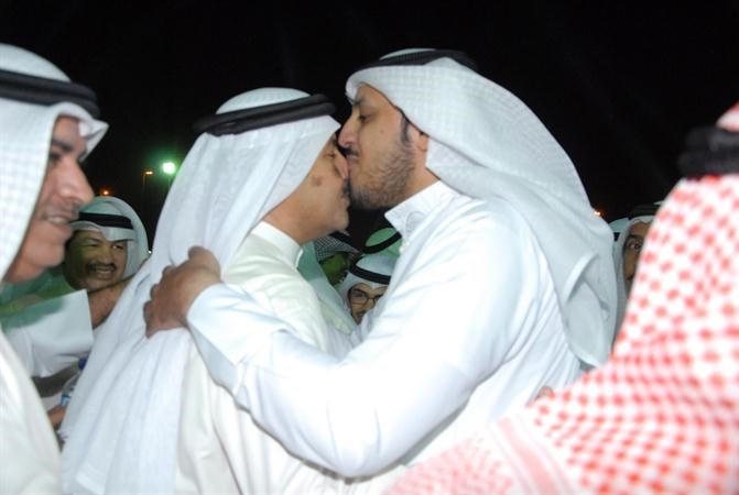 ماجد موسى يتلقى التهاني	 عباس مكحل
﻿