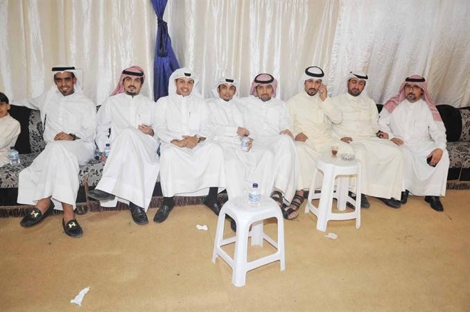 جانب من الحضور في احتفال محمد طنا	سعود سالم﻿
