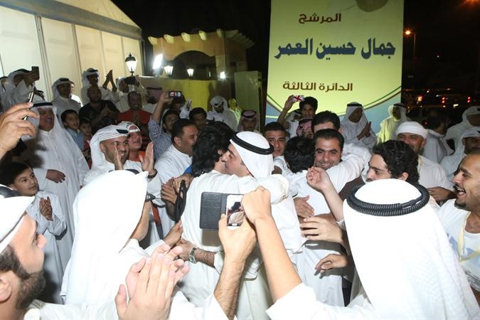 جمال العمر يتلقى التهاني من ابناء دائرته﻿